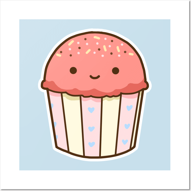 Cupcake pastel Wall Art by Oricca